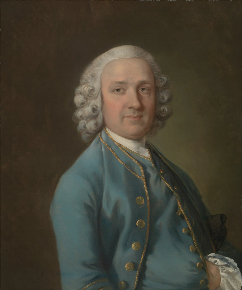 Um homem chamado Sr. Wood, o mestre de dança - Thomas Gainsborough