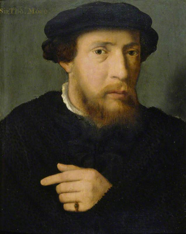 Um homem com um anel de esmeralda - Joos van Cleve