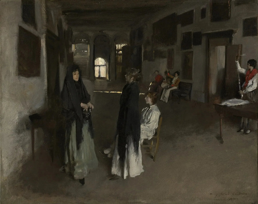 Um interior veneziano - John Singer Sargent