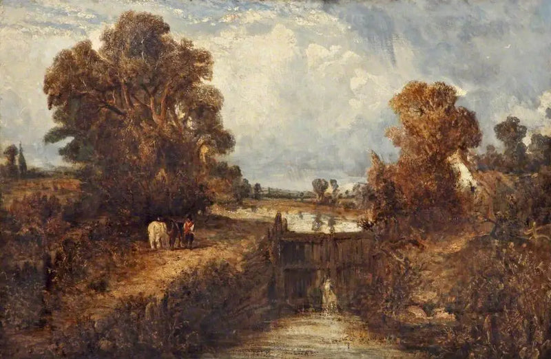 Um dia de chuva - John Constable