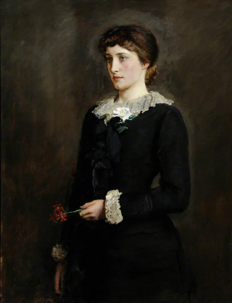 Um lírio de Jersey - John Everett Millais