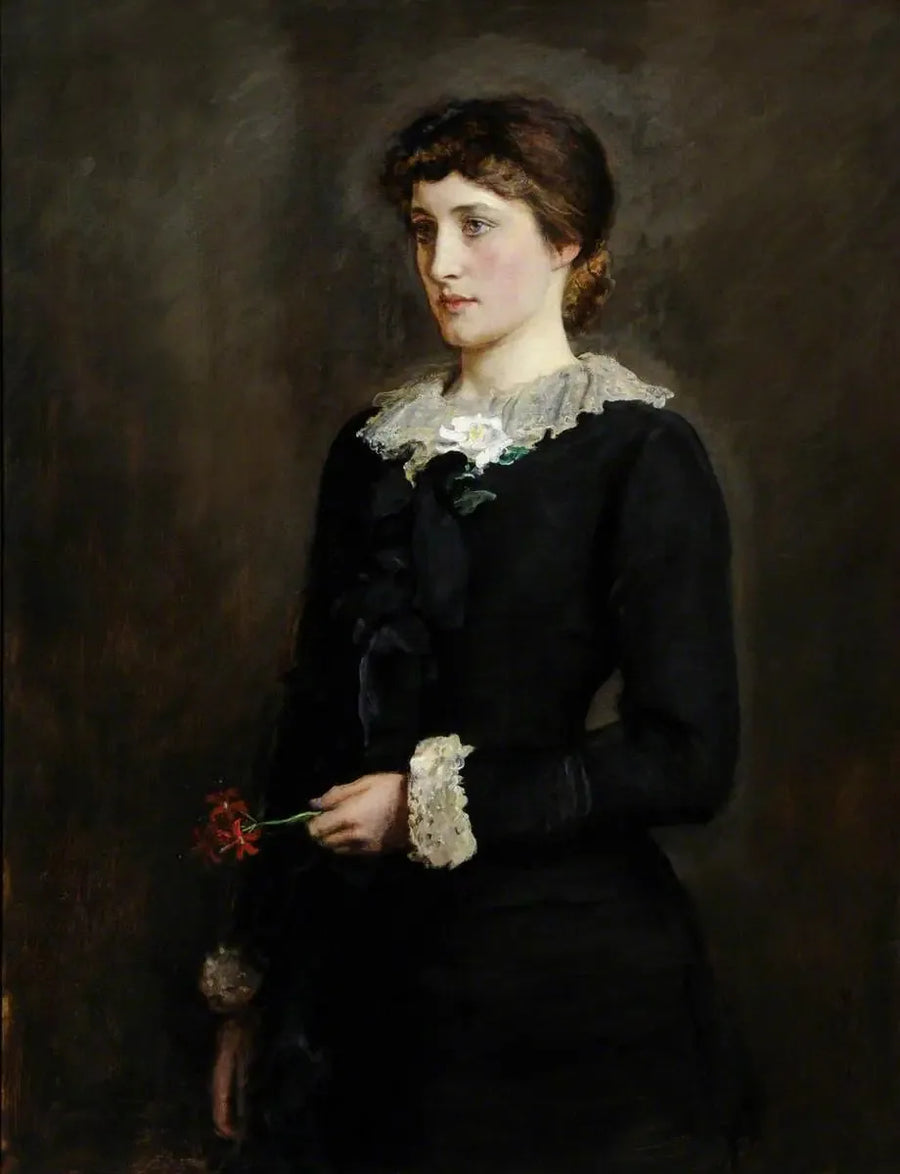 Um lírio de Jersey - John Everett Millais