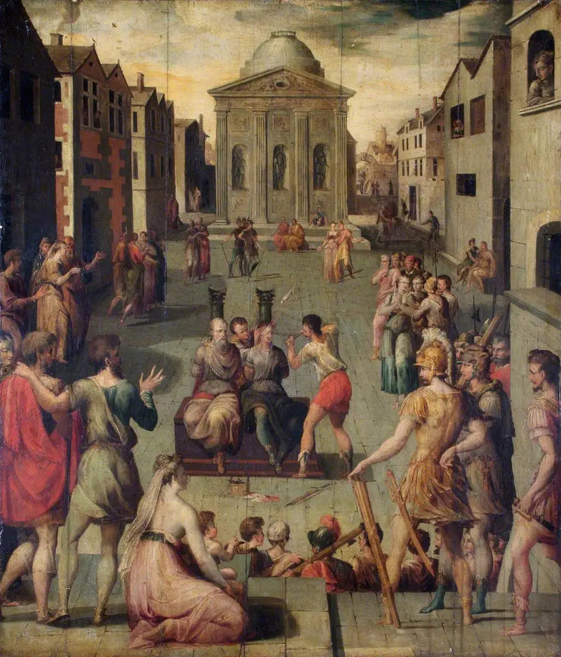 Um martírio - Parmigianino