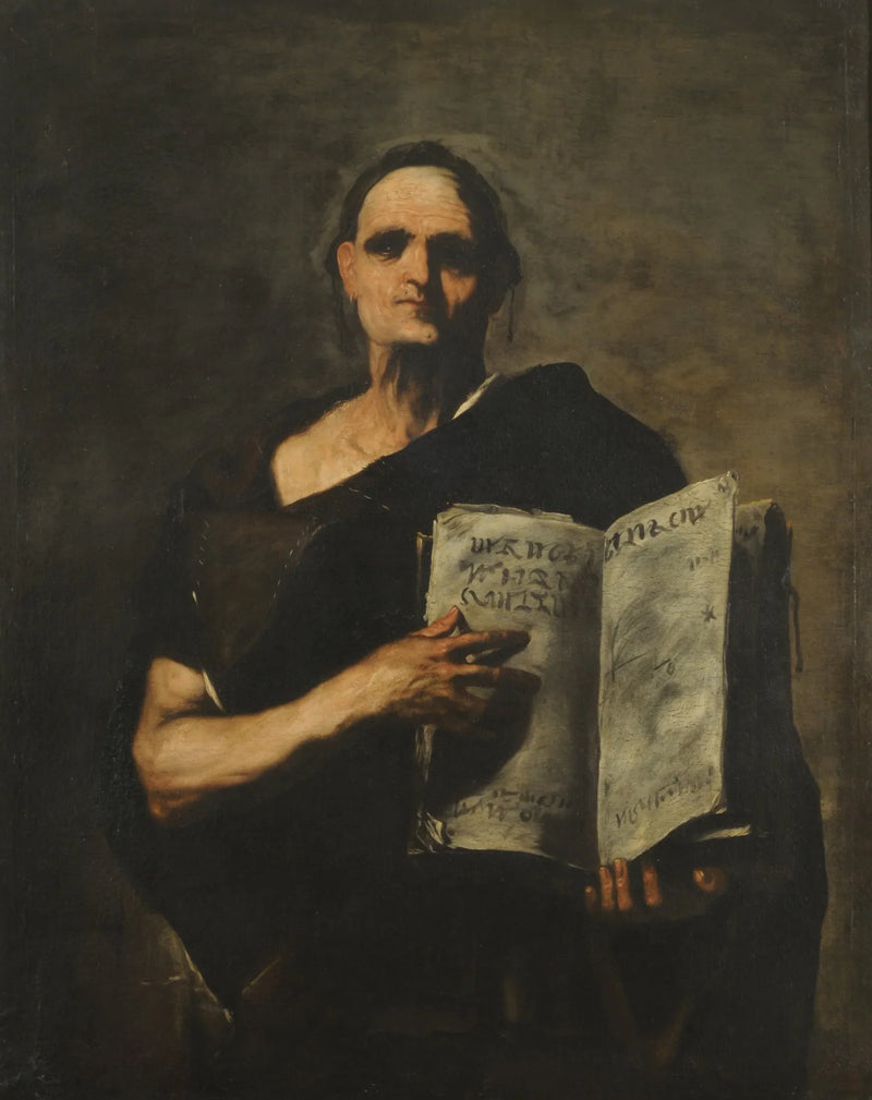 Um matemático - Luca Giordano