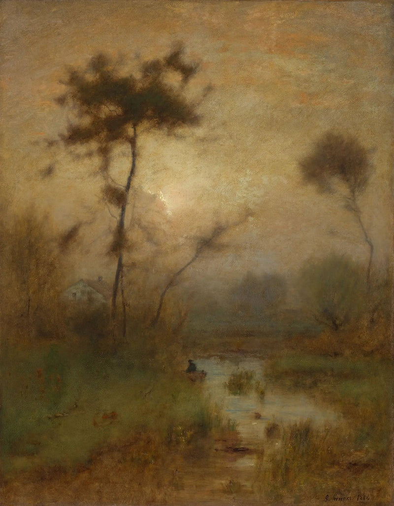 Uma manhã de prata - George Inness