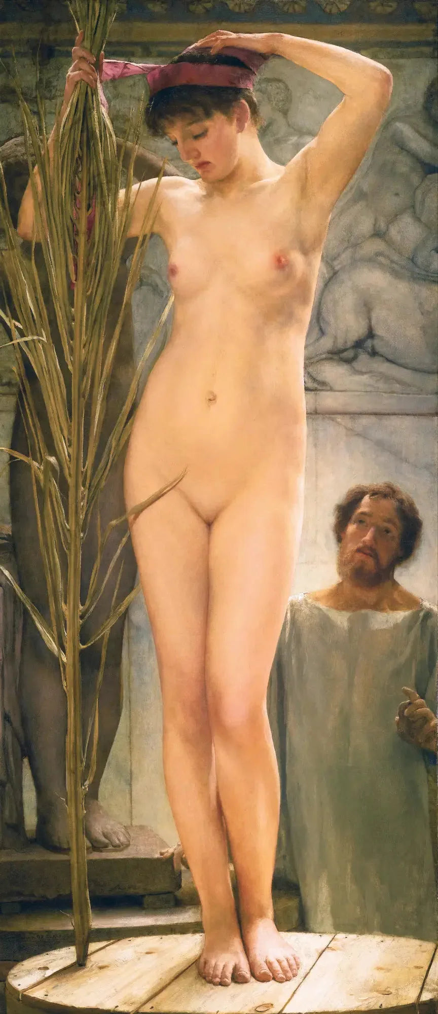 Um modelo - Lawrence Alma-Tadema