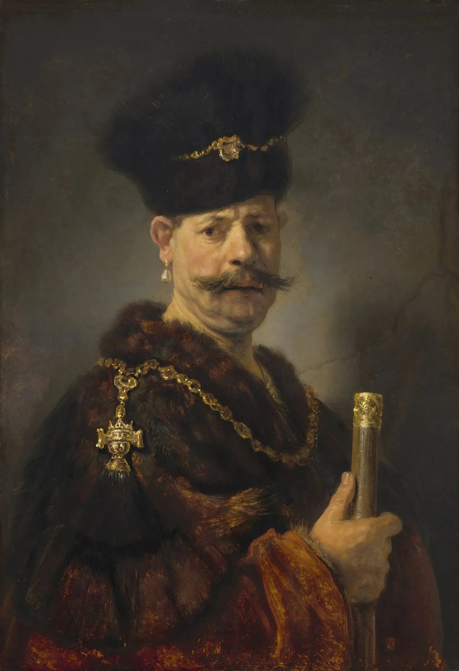 Um nobre polonês - Rembrandt