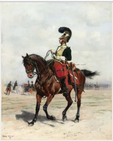 Um oficial de cavalaria - Édouard Detaille