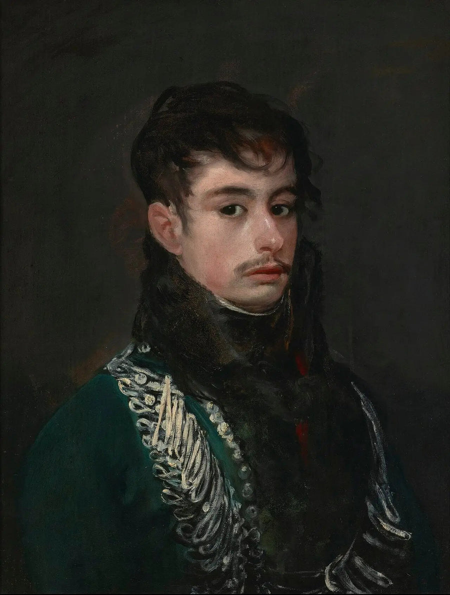 Um oficial (provavelmente o conde de Teba) - Francisco de Goya