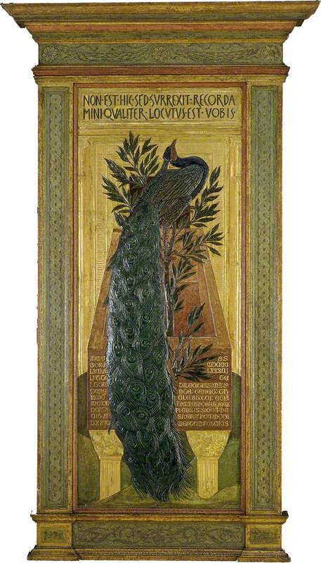 Um pavão - Edward Burne-Jones