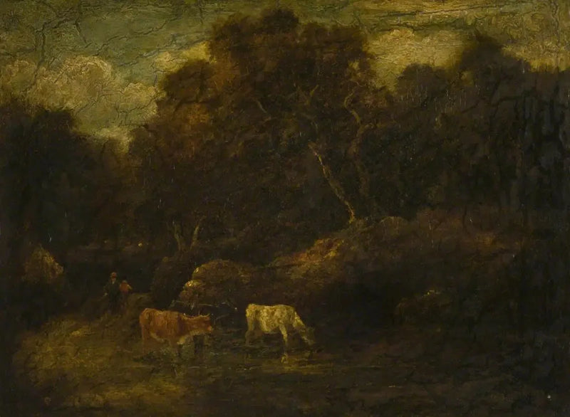 Uma paisagem arborizada - Thomas Gainsborough