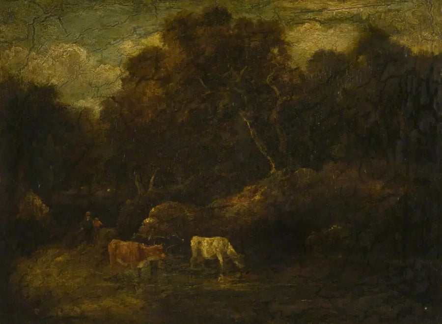 Uma paisagem arborizada - Thomas Gainsborough