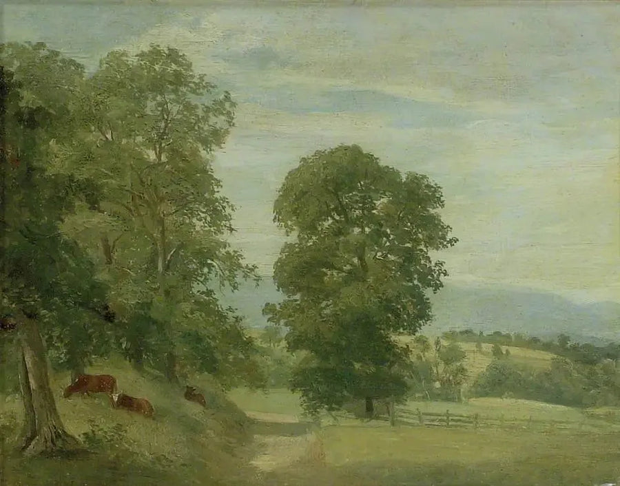 Uma paisagem de Suffolk - John Constable