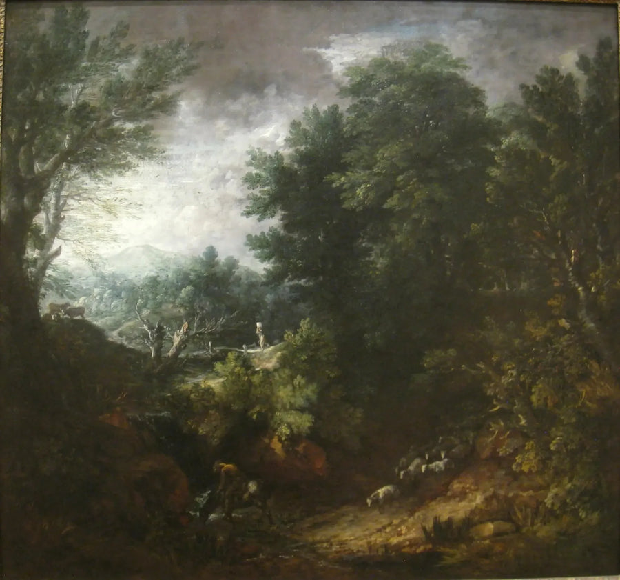 Uma paisagem grandiosa - Thomas Gainsborough