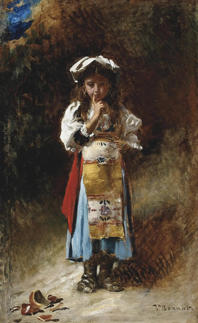 Um pequeno acidente - Léon Bonnat
