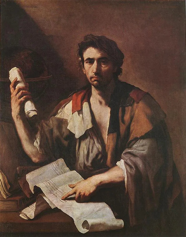 Um filósofo cínico - Luca Giordano