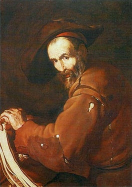 Um filósofo. - Jusepe de Ribera