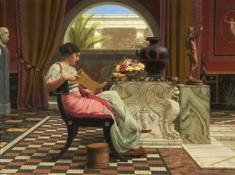 Um poeta favorito - John William Godward