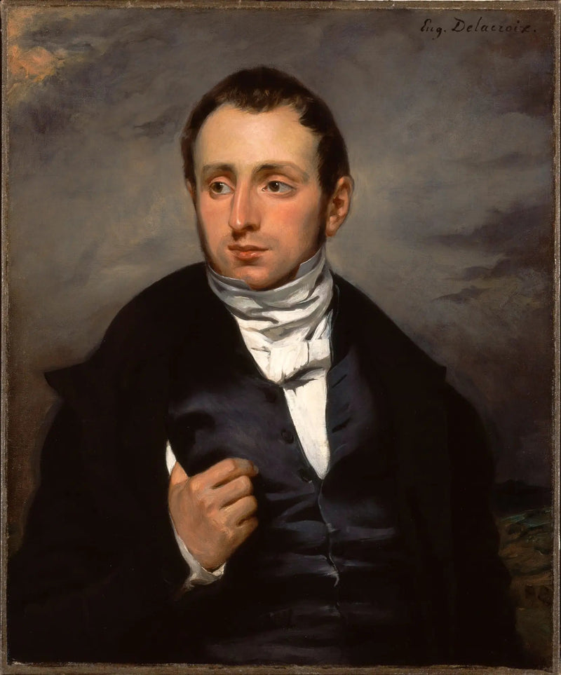 Um retrato do Dr. François-Marie Desmaisons - Eugène Delacroix