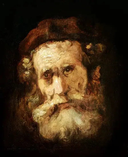 Um rabino - Rembrandt