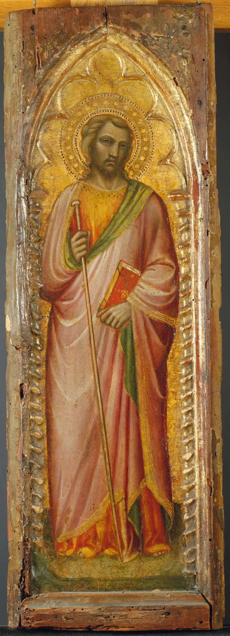 Um santo, talvez São Tiago Maior. - Spinello Aretino