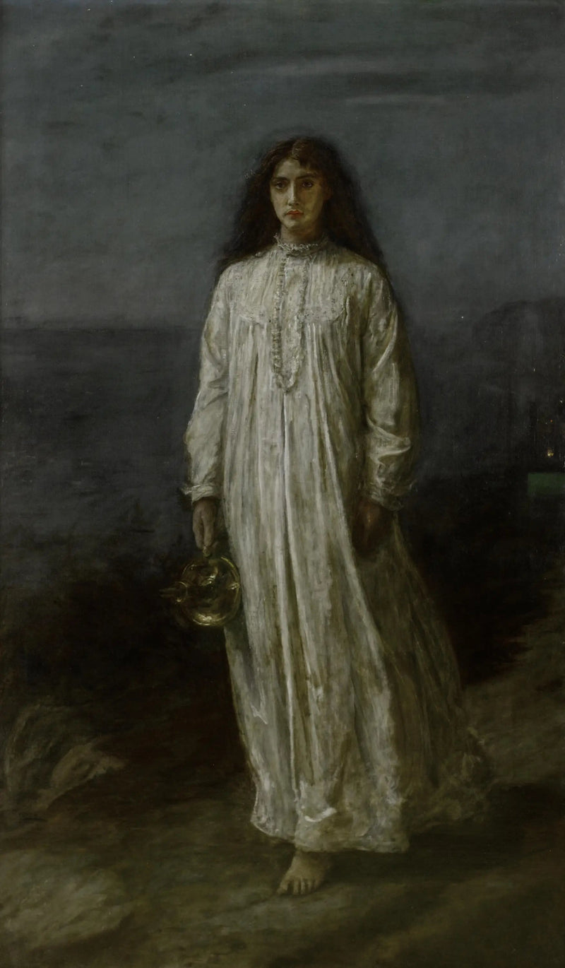Um sonâmbulo - John Everett Millais