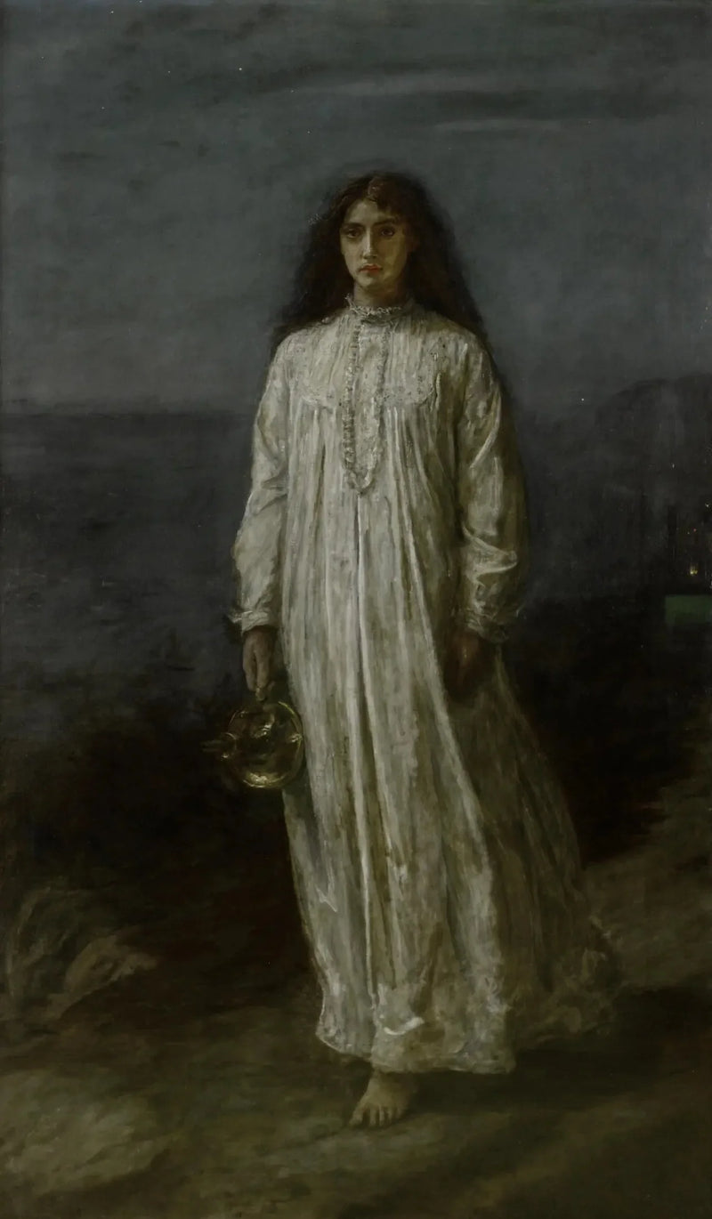 Um sonâmbulo - John Everett Millais