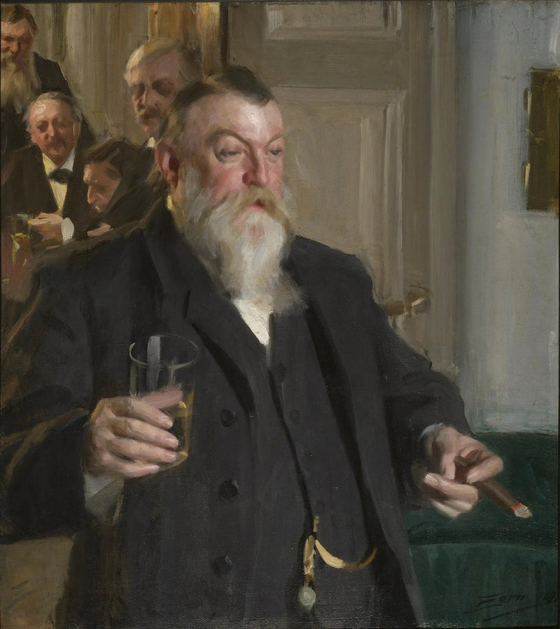 Um brinde a Idun - Anders Zorn
