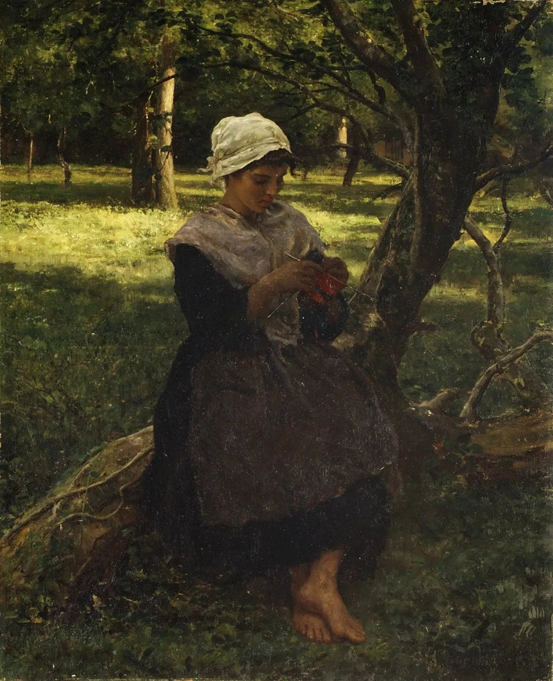 Um suéter campesino - Jules Breton