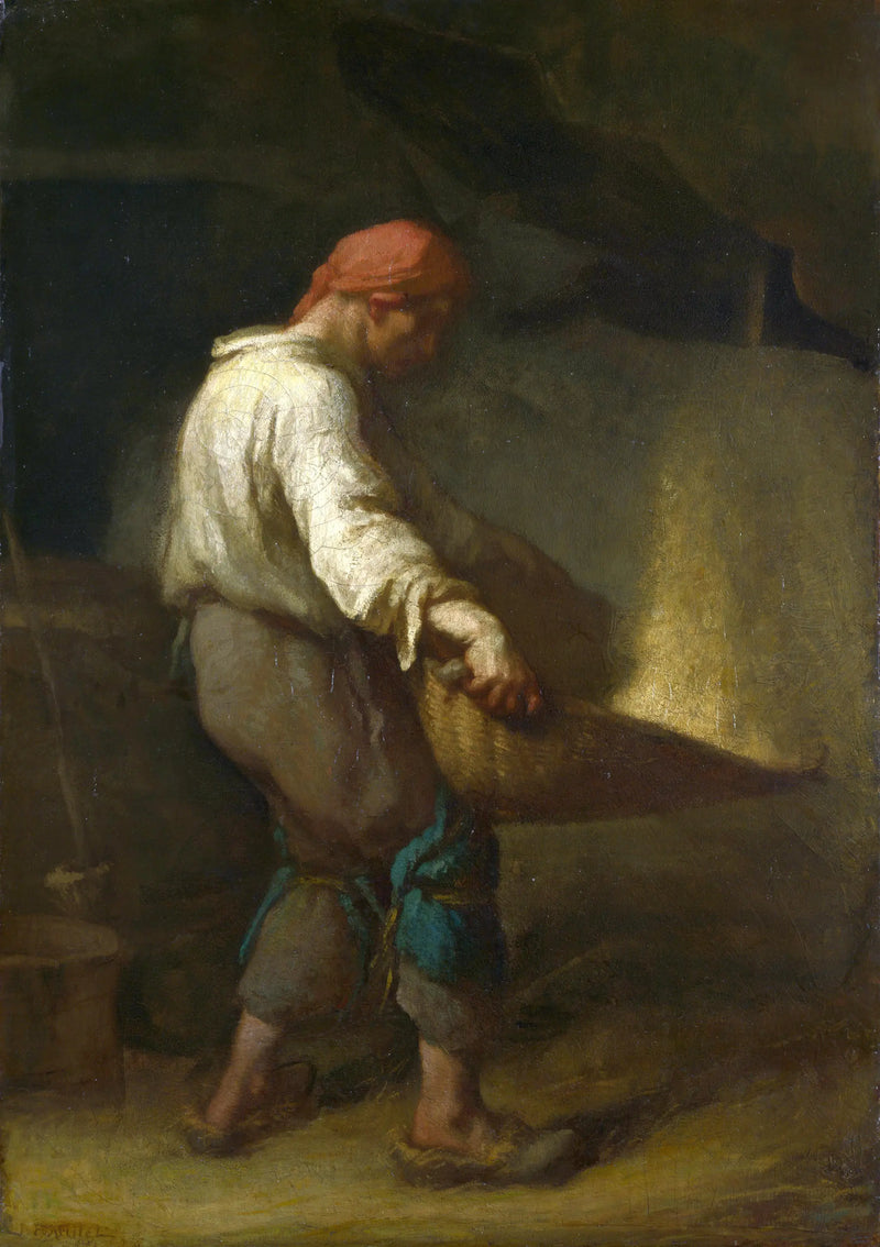 Um tecelão - Jean-François Millet