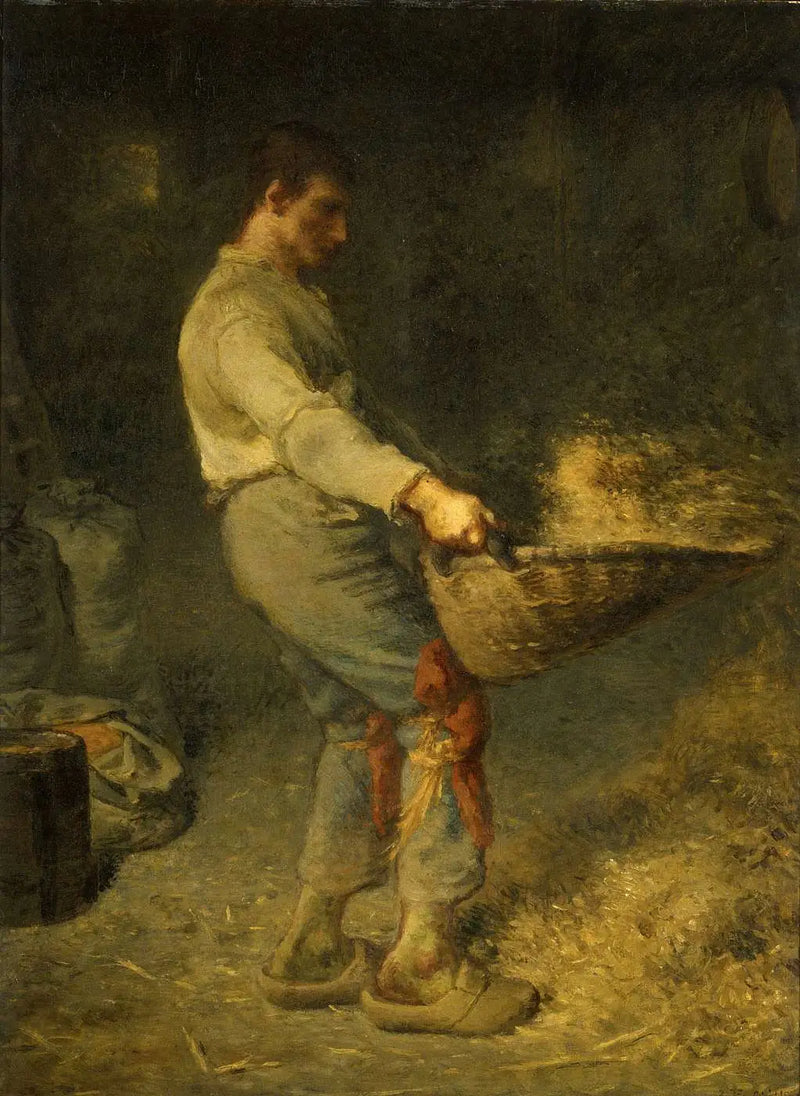 Um lavrador - Jean-François Millet