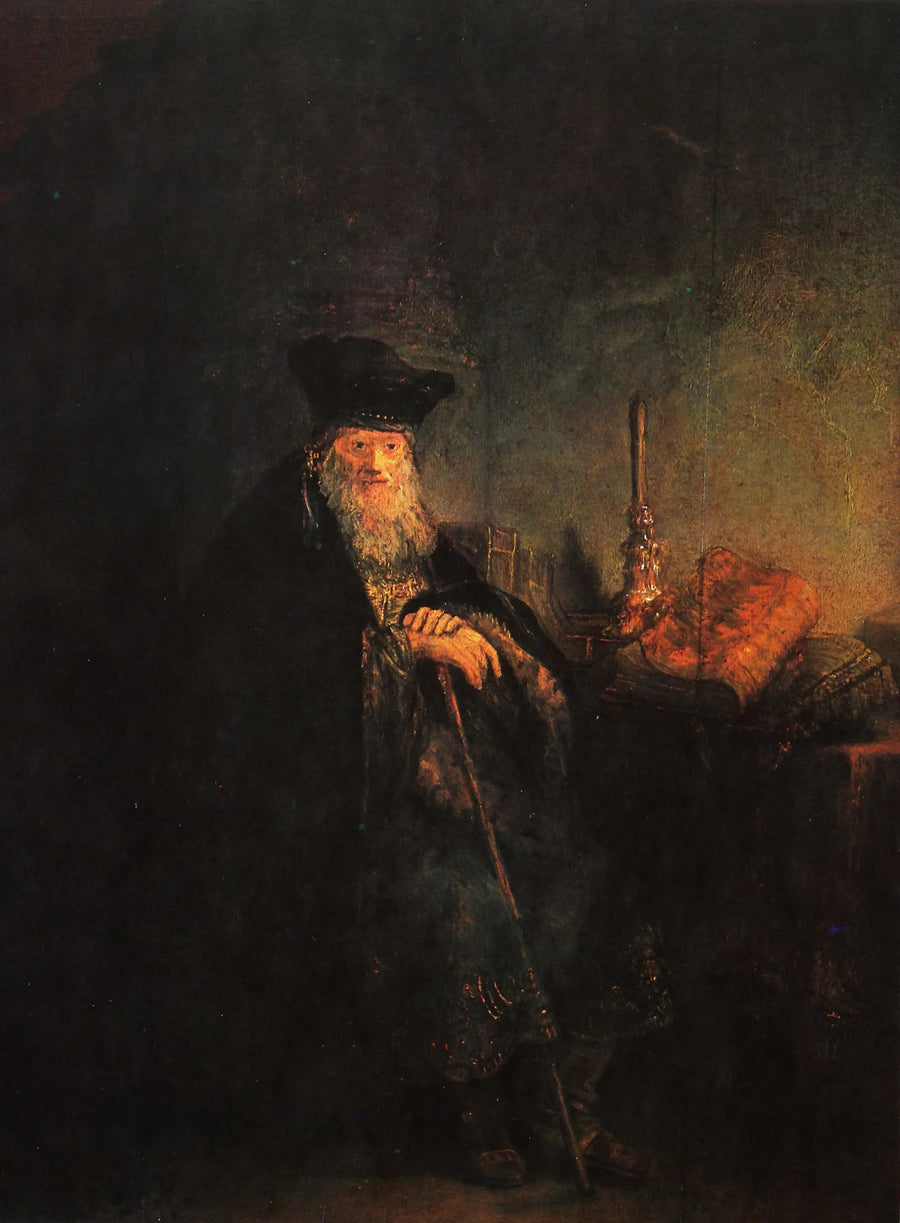 Um velho sábio em um escritório - Rembrandt