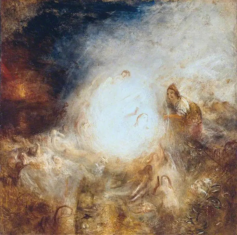 Undine Dando o Anel a Massaniello, Pescador de Nápoles - J. M. W. Turner