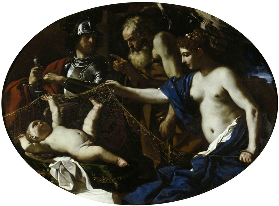 Uma alegoria com Vênus, Marte, Cupido e o Tempo - Guercino