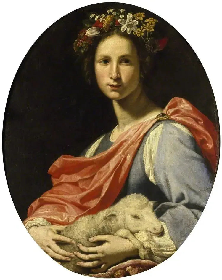 Uma alegoria da inocência - Lorenzo Lippi