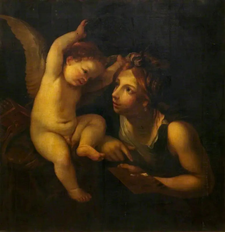 Uma alegoria da pintura - Guido Reni