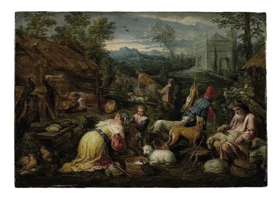 Uma alegoria da primavera - David Teniers o Jovem