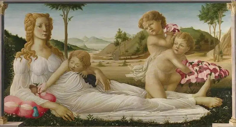 Uma alegoria - Sandro Botticelli