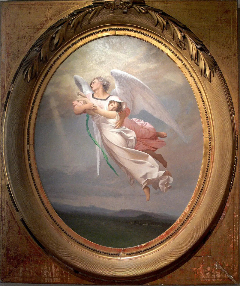 Uma alma levada por um anjo - Jean-Léon Gérôme