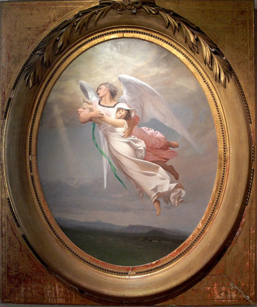 Uma alma levada por um anjo - Jean-Léon Gérôme
