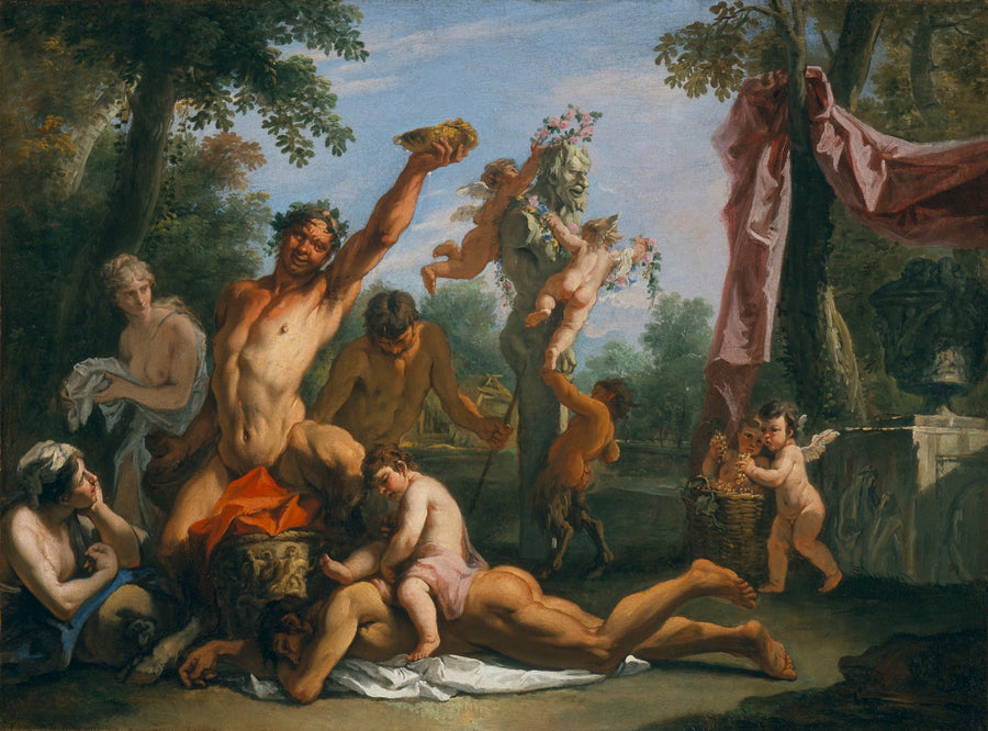 Uma Bacanal - Sebastiano Ricci