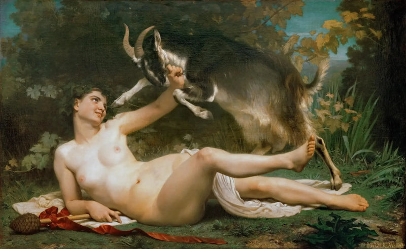 Uma bacante - Bouguereau