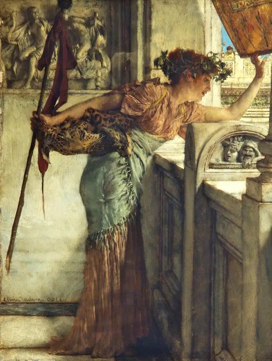Uma bacchant - Lawrence Alma-Tadema