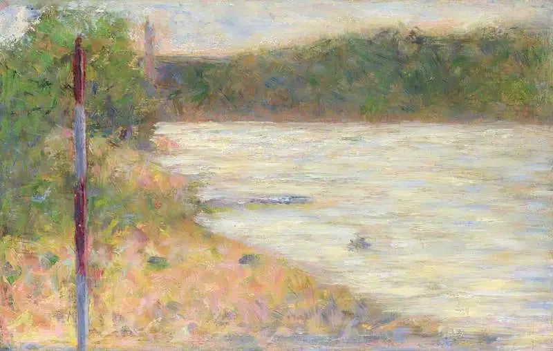 Uma margem (O Sena em Asnières) - Georges Seurat
