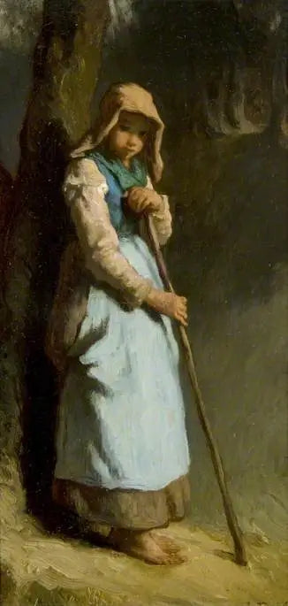 Uma poltrona de braços - Jean-François Millet