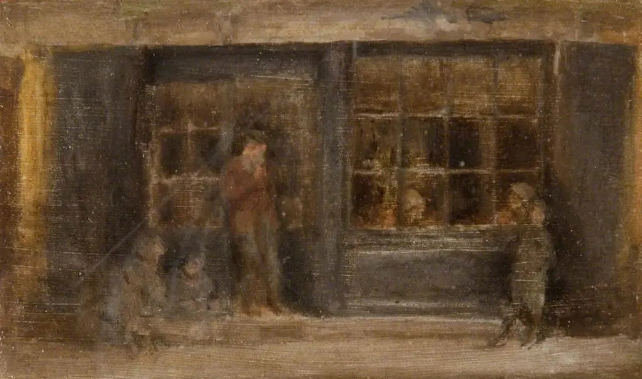 Uma loja - James Abbott McNeill Whistler