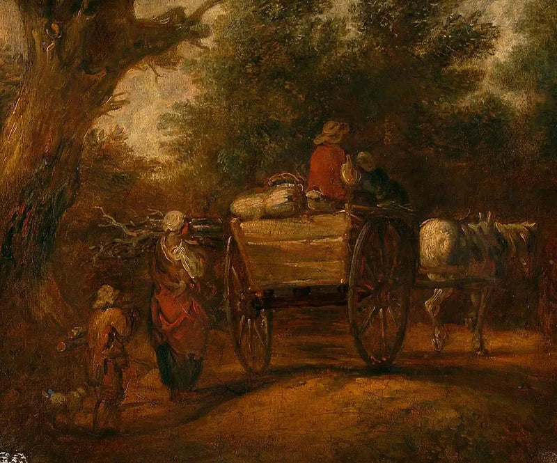 Uma carroça de campo - Thomas Gainsborough