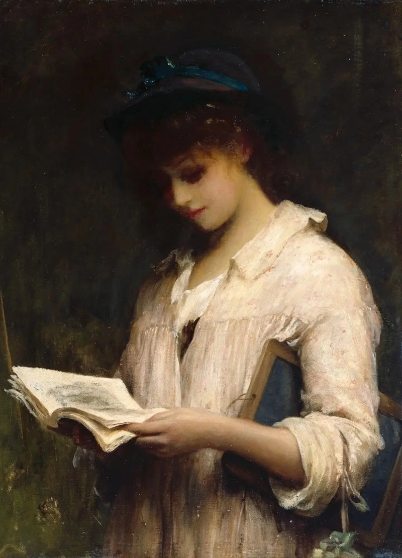 Uma estudante - Luke Fildes