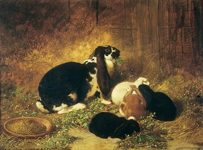Uma família feliz - John Frederick Herring, Sr.