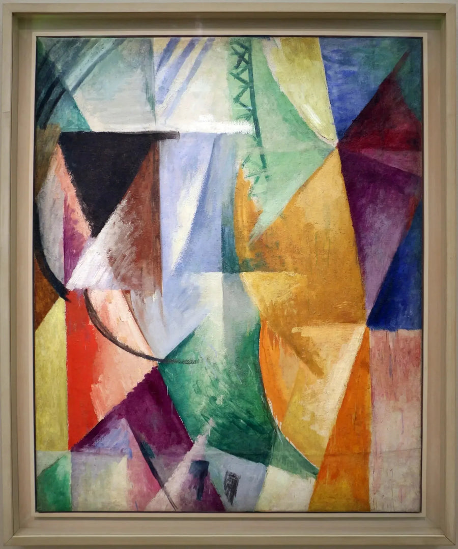 Uma janela - Robert Delaunay